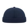 Trendy Retro Hip-hop Landlord Hat Melon Rind Hat Smooth Board Without Brim Tang Hat