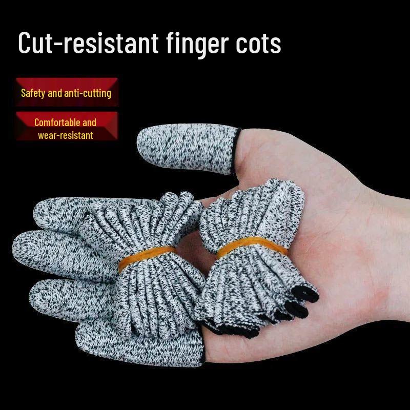 Exklusiv für Neueinsteiger: Schnittfeste Fingerschutzhüllen - Verschleißfeste Schützer für die Gartenarbeit
