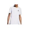 Jordan Jumpman Logo Einfarbig Rundhals Kurzarm T-Shirt Herren Tops Weiß AH5297-100