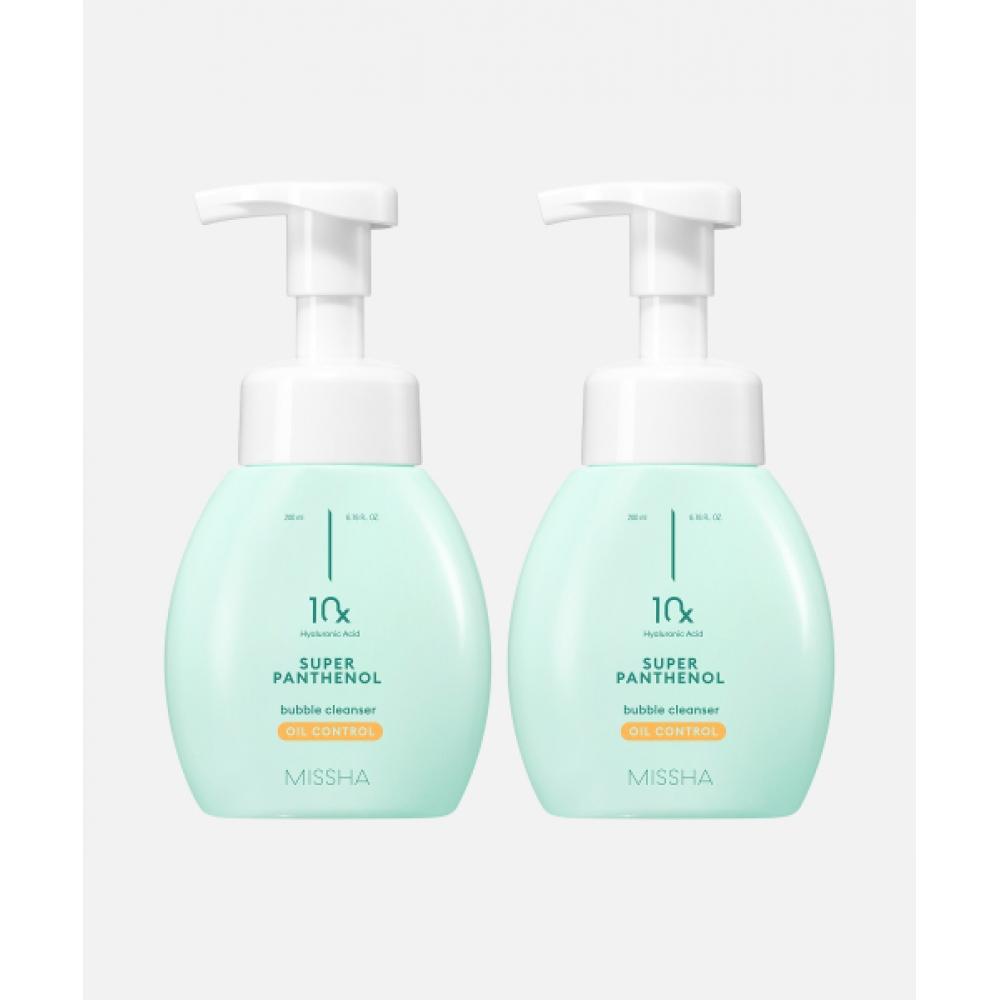 

Missha [2 Pcs] Super Panthenol Bubble Cleanser Oil Control 200ml FREE