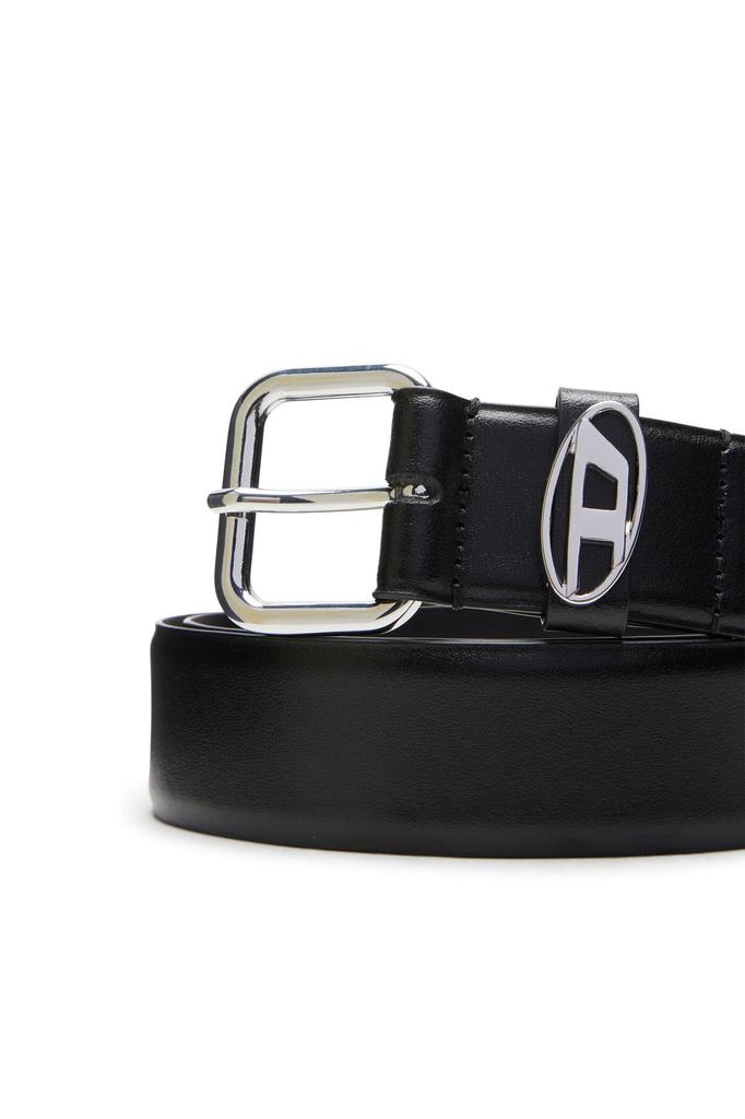 Leather Belt X10127P6364 90 Black T8013 [Diesel] Men's