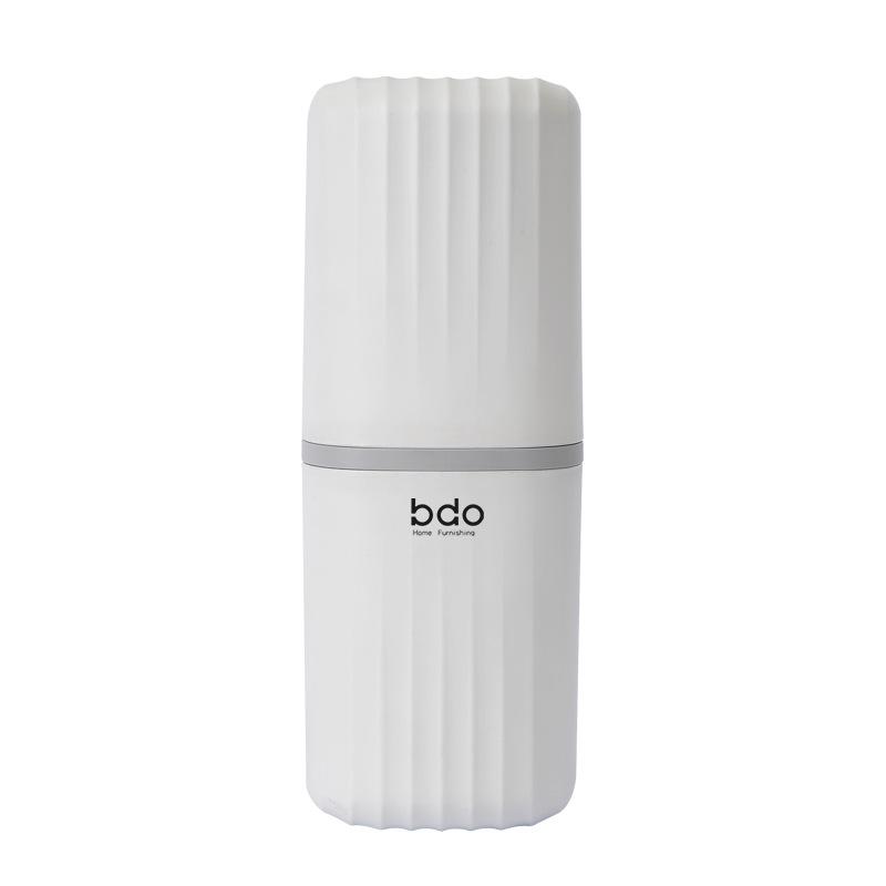 Portable Travel Toothbrush & Mouthwash Cup Set
