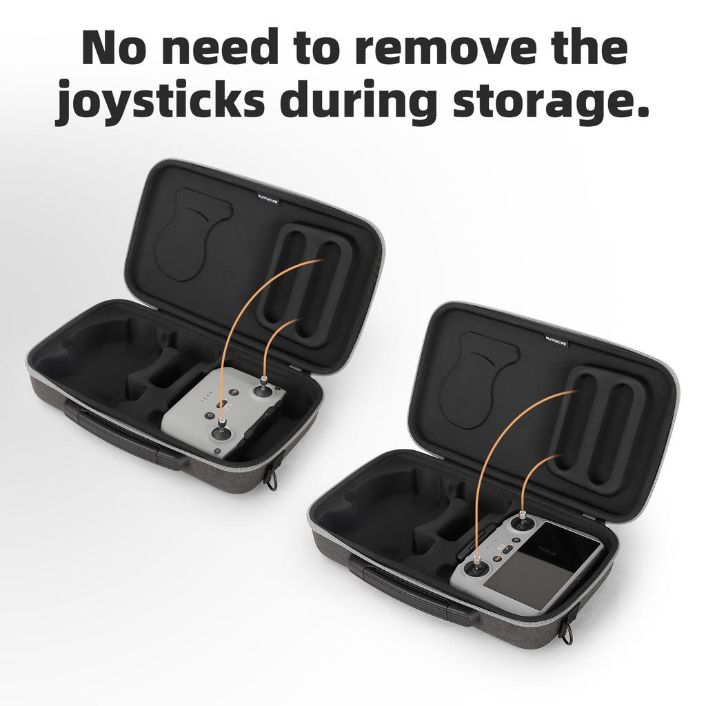 SUNNYLIFE FP-B978 For DJI Flip Drone Battery Remote Controller Carrying Case Storage Bag