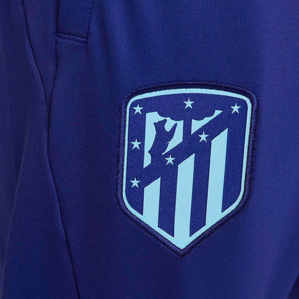 Nike Strike Atletico Madrid Training Series Logo Print Comfortable Football Pants Men Bottoms Dark-Blue DM2526-455