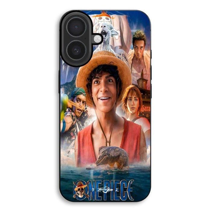 Coque de téléphone - MANIACASE - iPhone 17 - Silicone TPU - Souple - Luffy One Piece