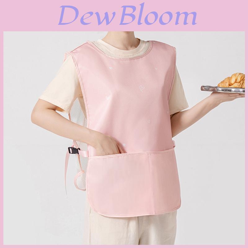 Cartoon Sleeveless Apron Waterproof Oilresistant Kitchen Workwear For Adults And Teens