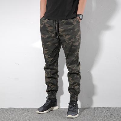 And New Men's Work Pants Camo Casual Long Pants Loose Mid Rise Sports Pants Trendy Men's Wear