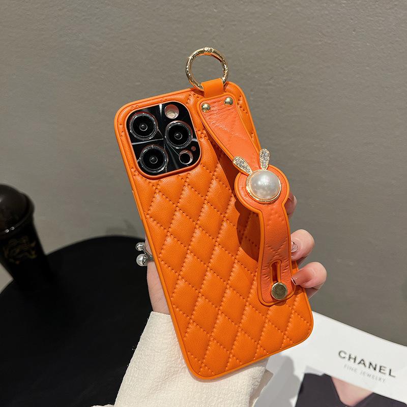 

Браслет-кролик подходит для чехла для телефона iPhone 14promax, с маленьким чехлом в стиле Champs с полной защитой для iPhone 13 и противоударными чехлами для телефона 12 iPhone 12 6.1 inches