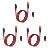 Robustní napájecí kabel SAE na XT60i samice 14AWG Pro připojovací kabel solárního panelu