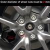 Kiligen Automotive Short Nuts Lightweight Wheel Nuts Wheel Dress Up