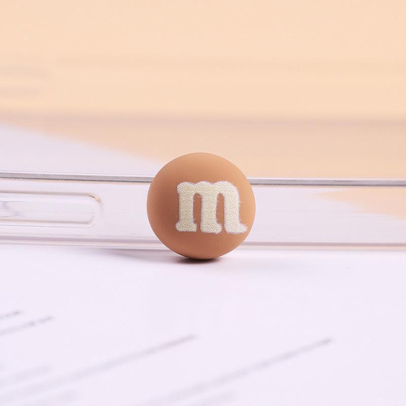 Cartoon Frosted M Bean Resin DIY Jewelry & Phone Accessories Kit