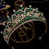 Hot Sales Party Multicolour Tiaras and Crowns for Women Crystal Princess Crown Rhinestone Hair Jewelry Headpieces Bridesmaid