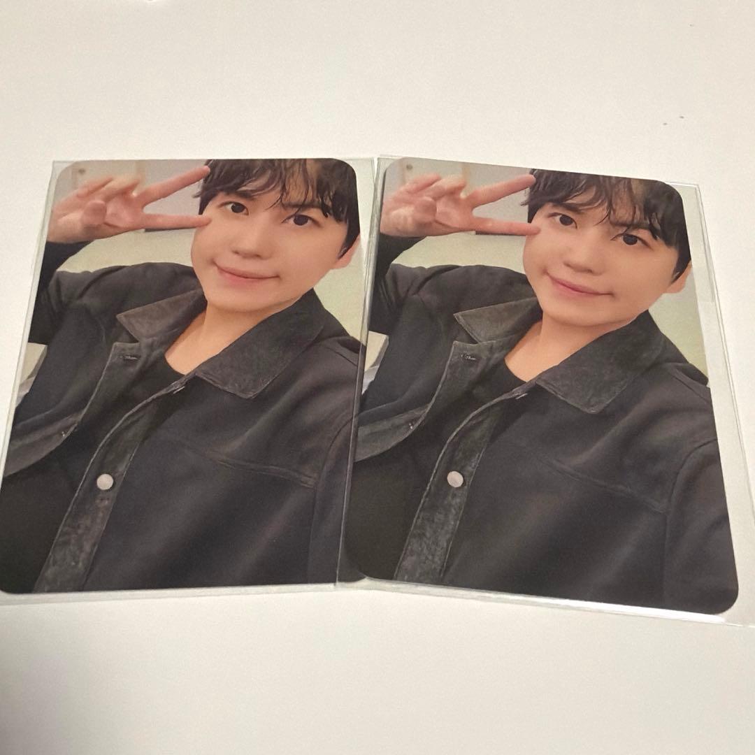 [USED] Super Junior (25 Ver.) mu-mo photocard, Kyuhyun ver. (2 cards)