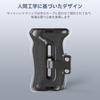 SmallRig Side Aluminum Height Adjustable with Screw 4015 Handle, Alloy, (36mm), Left/Right Use, 1/4"-20 Hole,