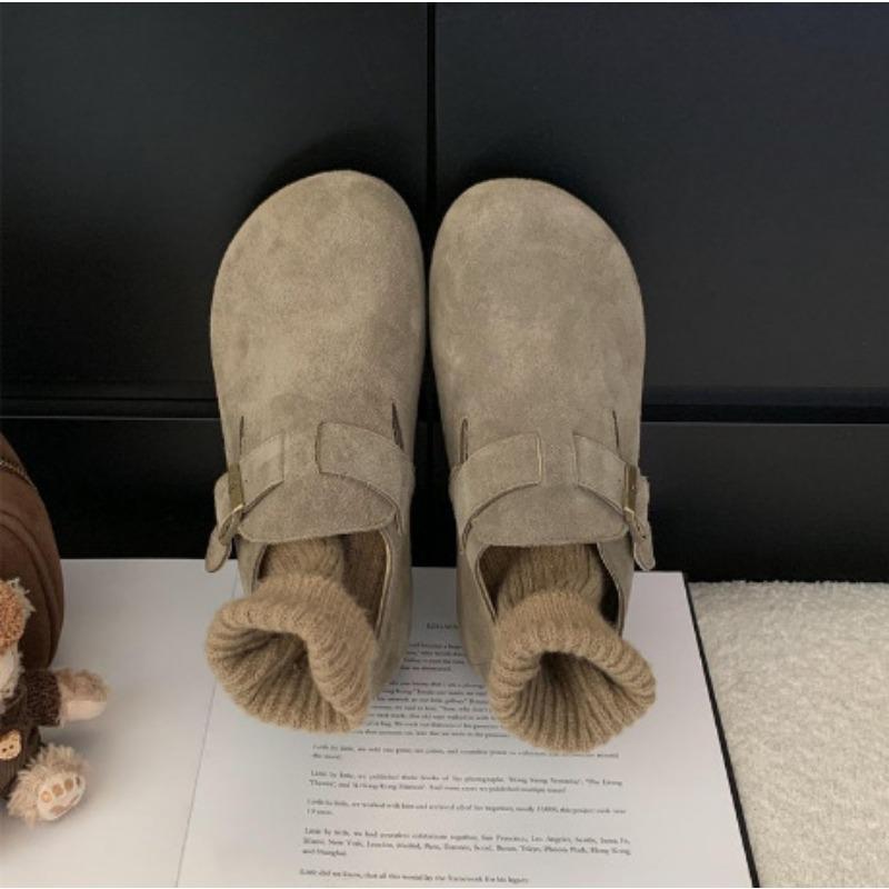 

Версия из мягкой кожи~ Женские туфли бабушкины из мягкой кожи с увеличением высоты на 5 см, новые весенне-осенние, женская подошва-помощь, туфли Doudou 40