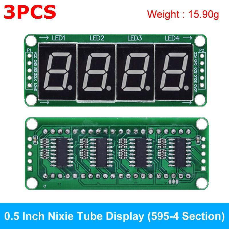 1/3/5PCS TZT Static Drive 2 3 4 Segment Digital Tube LED Display Module 2 Digital 74HC595 Tube 100% New Original For Arduino