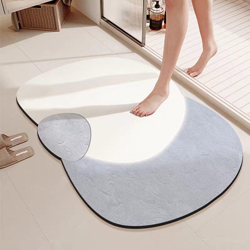 Bathroom absorbent diatom mud toilet doormat toilet toilet floor mat toilet carpet