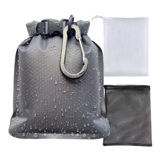 Travel Soap Bag Waterproof Leakproof Bar Soap Pouch with Foaming Nets Portable Soap Container for Gym