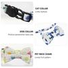 Cat Collar Fruit Pattern Pet Bow Tie for 9Pcs Adjustable Neck Chain