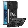 For Nothing CMF Phone 1 Case with Slide Camera Lid PC+TPU Kickstand Phone Cover