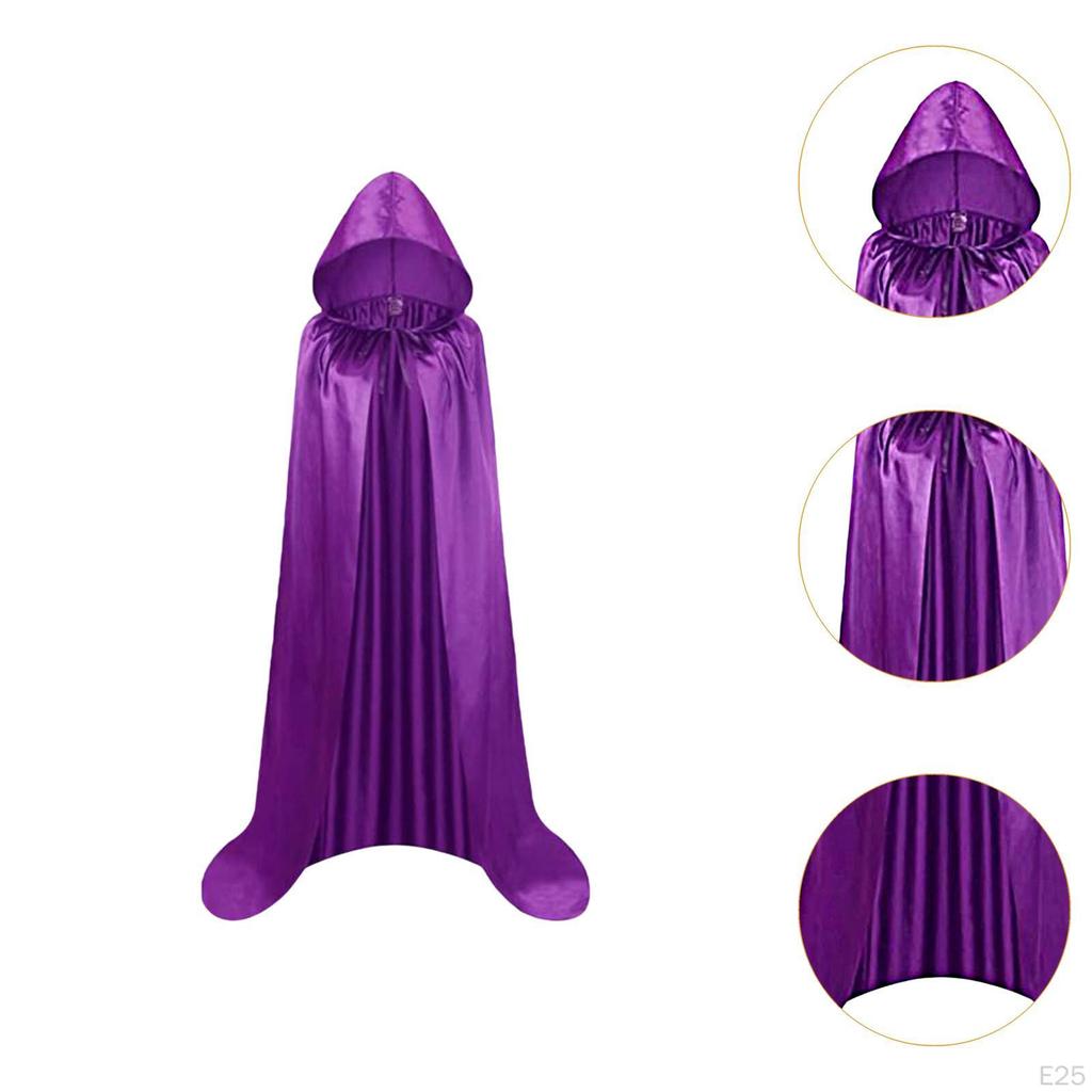 Umhang mit Kapuze für Kinder Halloween-Kostüm und Aufführungen