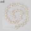 EFFIE QUEEN 5-6mm Natural Freshwater Pearl Beads High Quality Irregular Shape Beads for Jewelry Making DIY Bracelet Women PP6