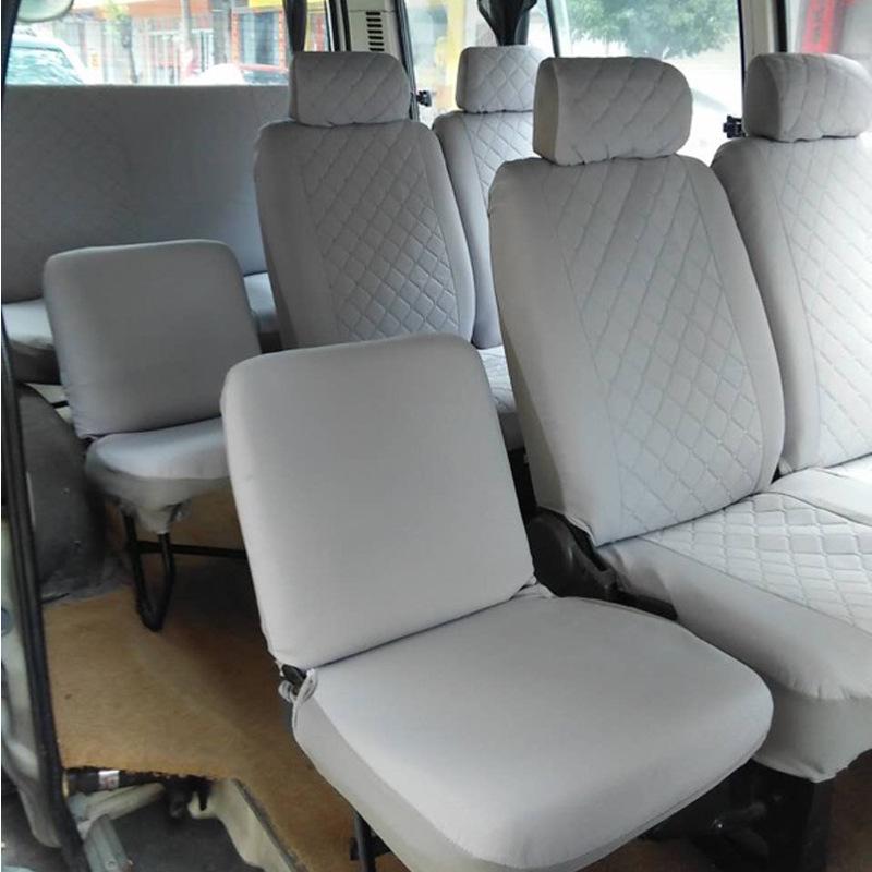 Jiangling Ford Transit Sitzbezug für 6-, 8-, 14- und 15-Sitzer oder JMC Rundum-Sitzschutz.
