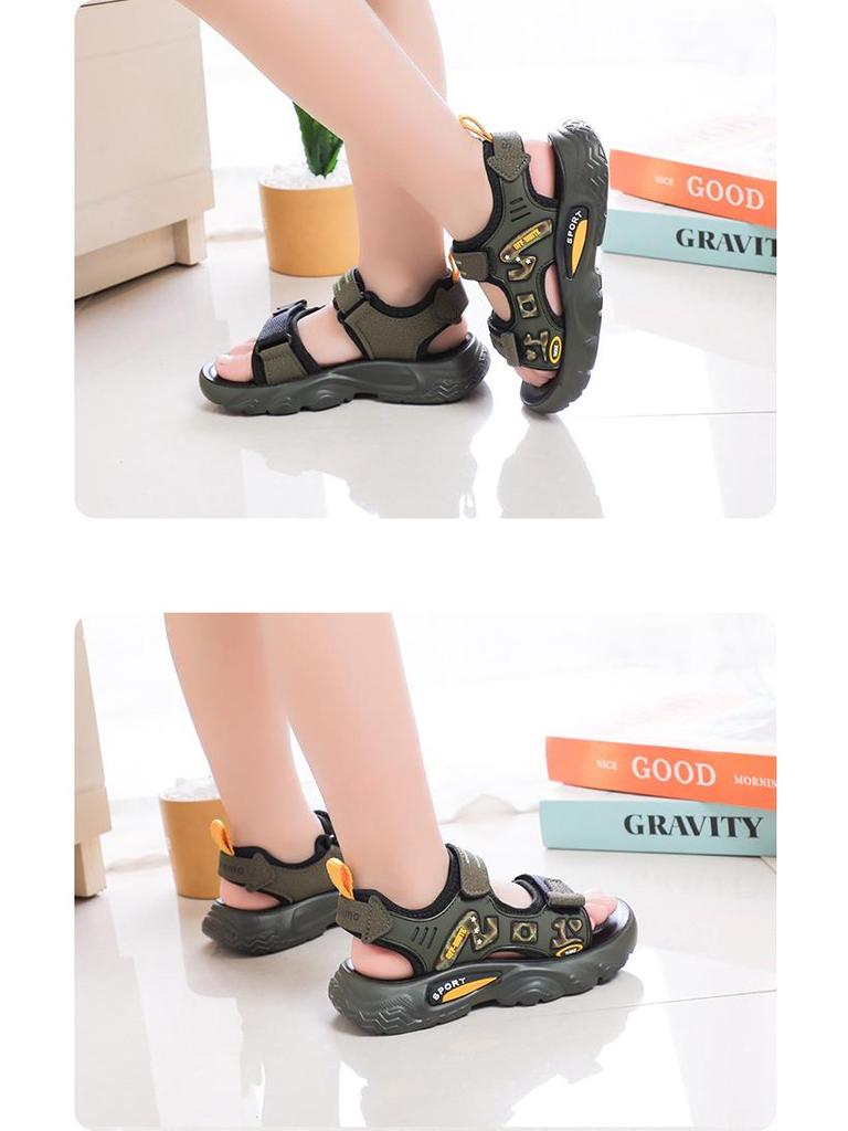 Boys' Summer Sports Sandals: Breathable Beach Shoes