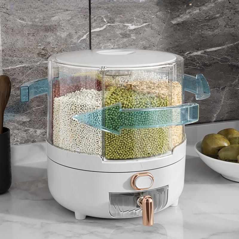 6KGHousehold Rice Barrel, Grain Storage Box, High end Sealed, Insect and Moisture proof Rice Storage Box