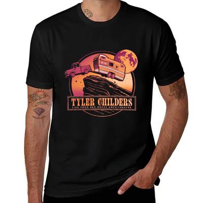 Tyler Childers Bus Moon Best Sellers V TShirt Fashion Casual Short Sleeve Top
