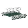 Non-Slip Pant & Skirt Clips: Strong Metal Hangers for Drying and Organizing Clothes