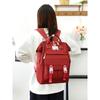 Schoolbag Mommy bag is lightweight, simple and large-capacity backpack 1101 new mother and baby go out to play fashionable multi-functional backpack