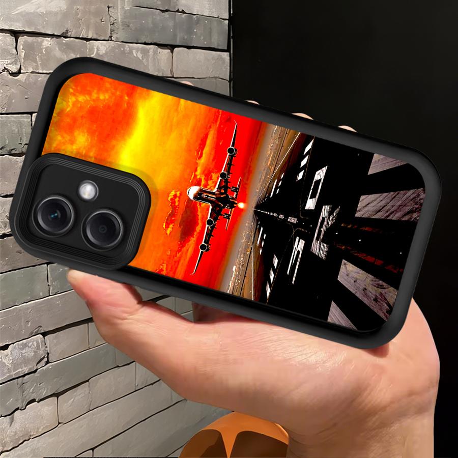 Aircraft Cool Phone Cover Case for Xiaomi Poco F8 C51 X3 Pro X3 NFC C61 C50
