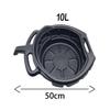 Oil Drain Can Fluted Collect Pan Leak Waste Engine Oil Collector Oil Trip Tray Garage Tool for Garage Tool Car Fuel Fluid