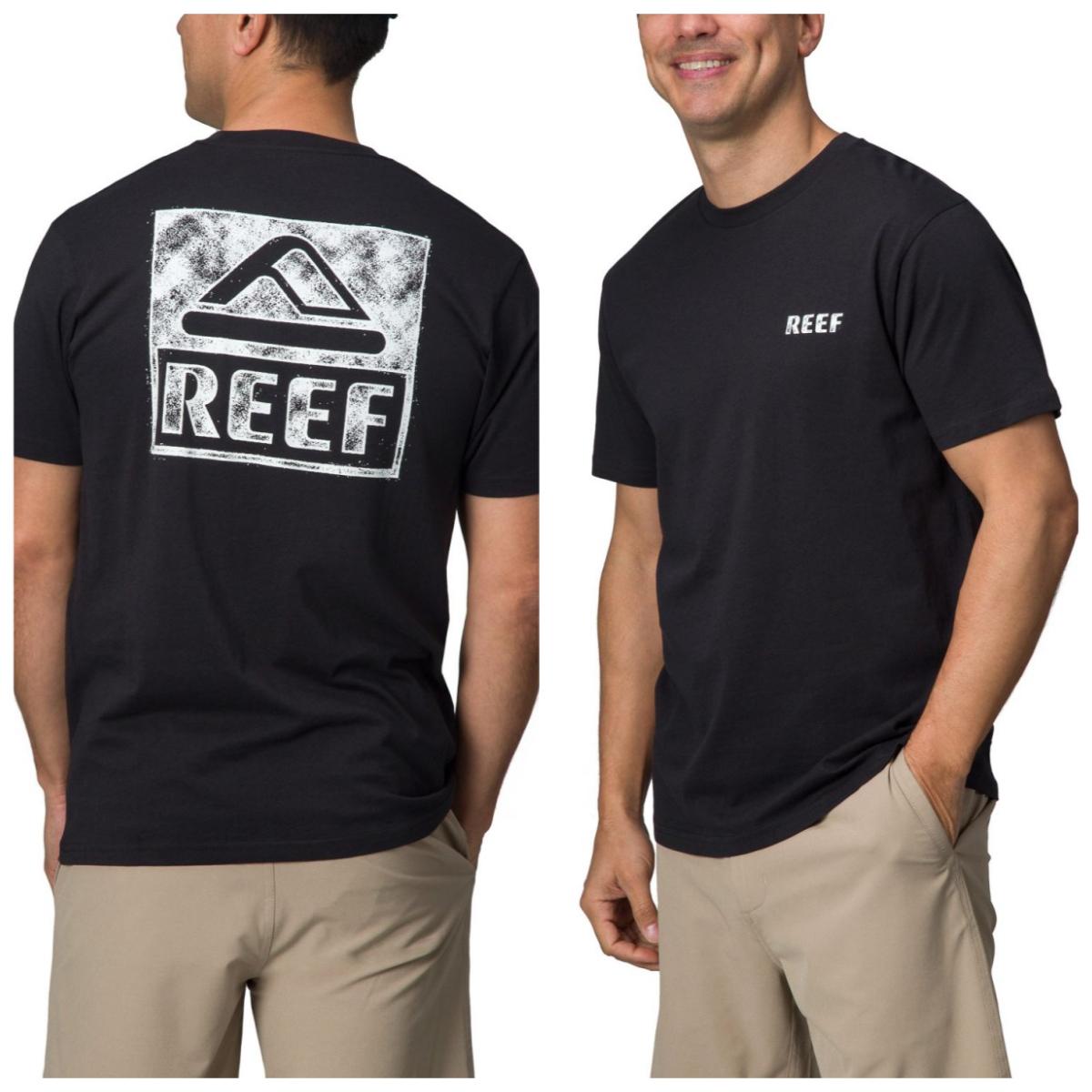 

Brand Reef New Print T-shirts Holiday Casual Summer Tops Men s Short Sleeve Crew Neck Cotton Tee Comfortable Vacation Tops 4XL