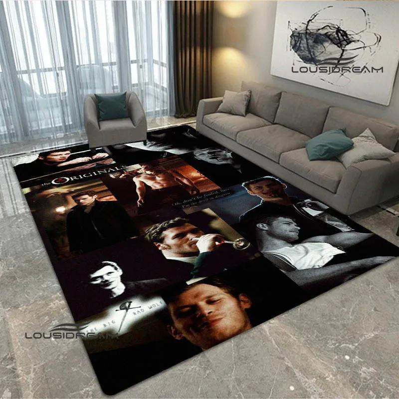 Tappeto originale Klaus Mikaelson Tappeto antiscivolo Tappetino da yoga Zerbino Oggetti di scena per fotografia Tappeto da cucina Tappeto per area Regalo di compleanno