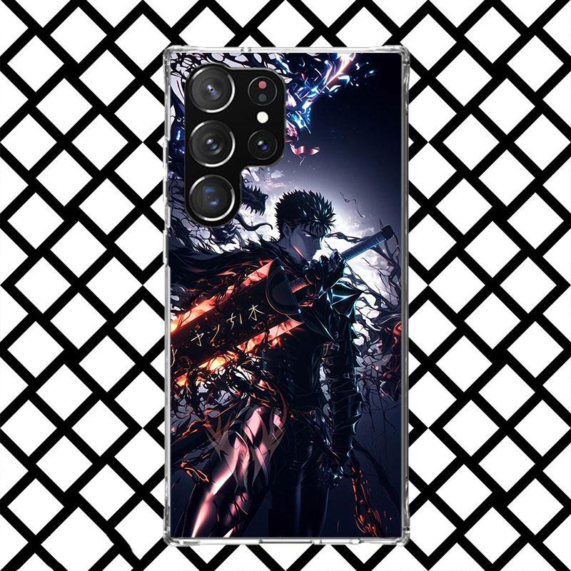 G-Guts B-Berserks Anime Phone Case for Samsung Galaxy S26 S25 Edge S24 S23 Ultra S22 Plus S21 FE S20 + Soft Cover Print Fundas G