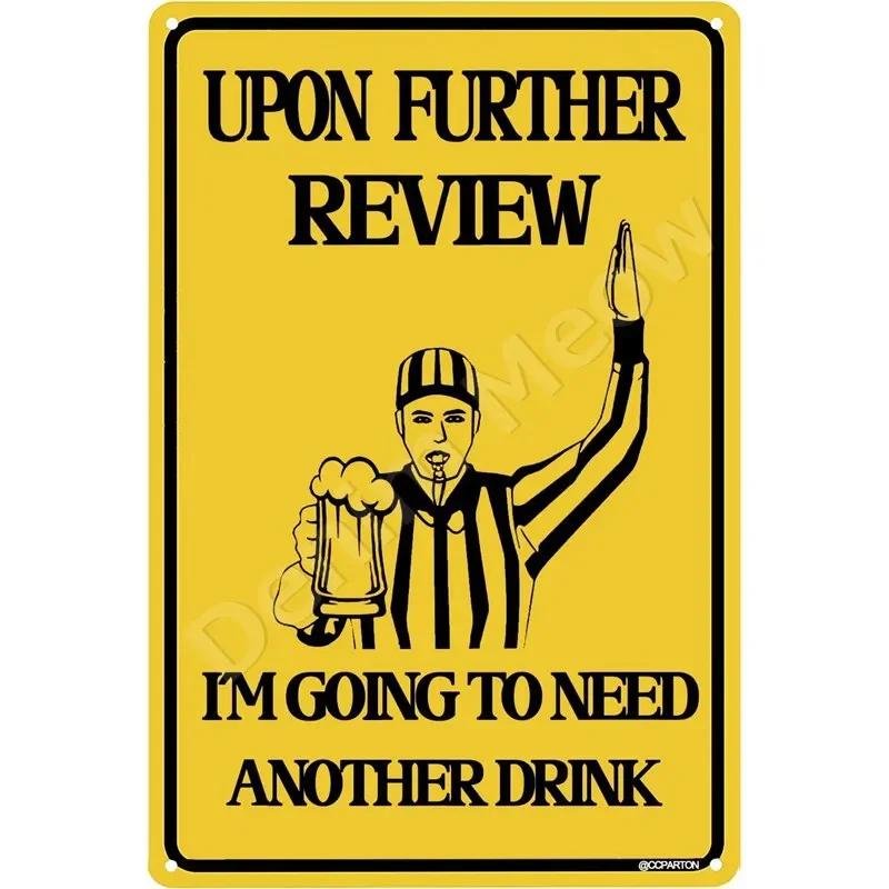 DRINK BEER Metal Tin Sign Vintage Alcohol Metal Sign SAVE WATER Backyard Bar Retro Plaques Man Cave Pub Decor Bar Iron Painting