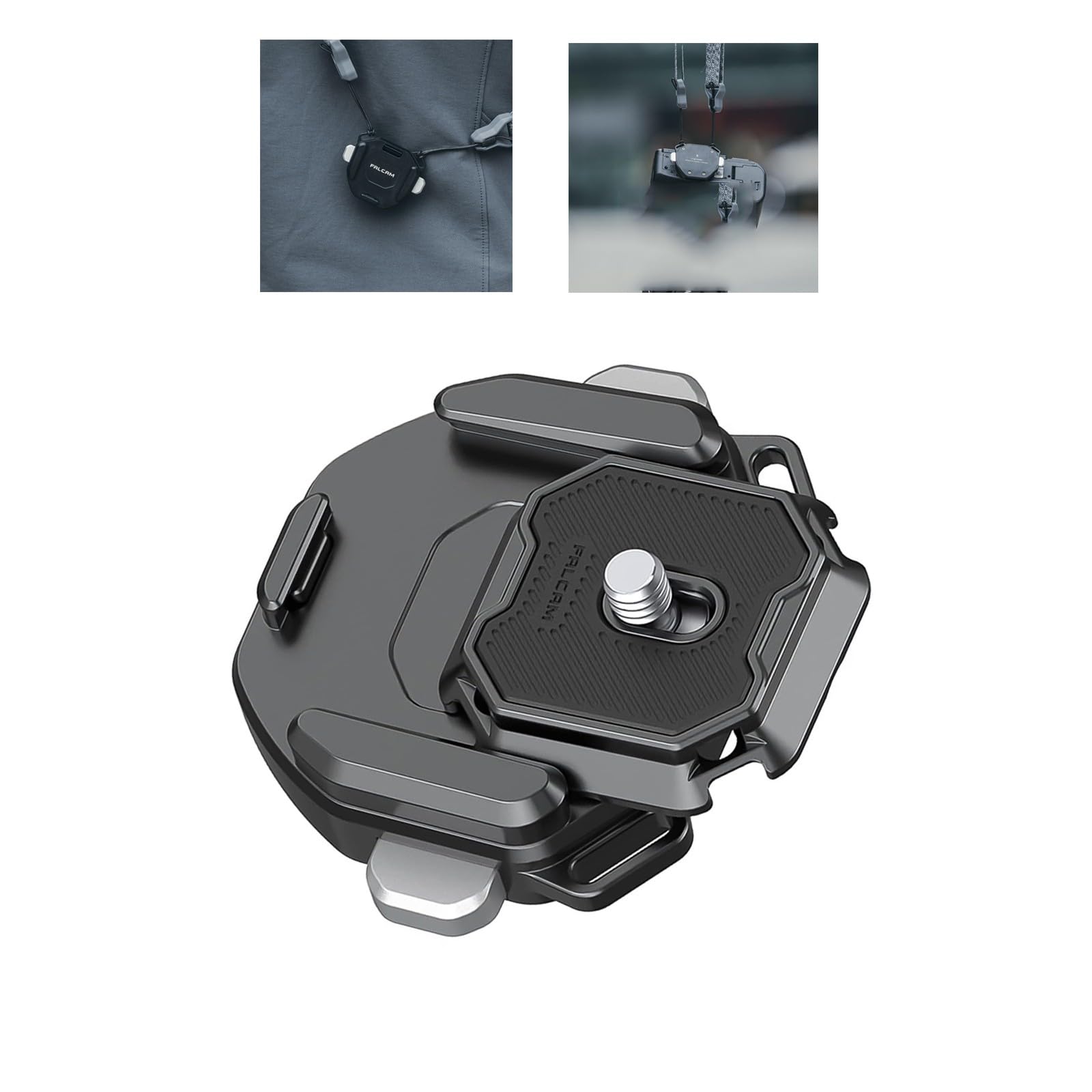 

FALCAM F38 Camera Clip with Plate Kit Быстросъемный зажим для крепления камеры к плечевому ремню рюкзака 3142 V2, -