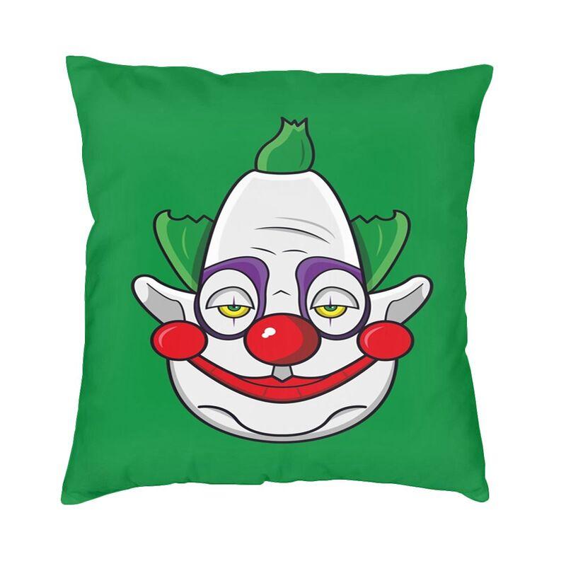 Horrorfilm Killer Clowns aus dem Weltall Kissenbezüge Heimdekoration Kawaii Outdoor Kissen Quadratischer Kissenbezug