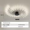 Nordic Fireworks Rotating LED Ceiling Light - High-End Living Room and Bedroom Lighting