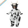 Déguisement Gonflable Vache Dessin Animé Marionnette Humaine Costume Fête Fête Accessoire Drôle Costume Vache