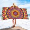 Mantra Beach Collection Digital-printed Polyester Superfine Fiber Double-sided Fleece Beach Vacation Bath Towel, Beach Towel