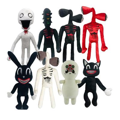 30-40cm Siren Head Plüschtier Weiche Sirenhead Stoffpuppe Cartoon Tier Schwarze Katze Plüschtiere für Kinder Kinder Geburtstagsgeschenke
