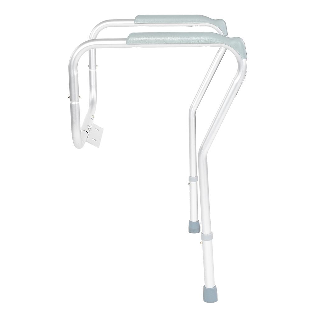 Anti-slip Bathroom Toilet Safety Rail Elderly Disabled Mobility Support Toilet Frame Adjustable