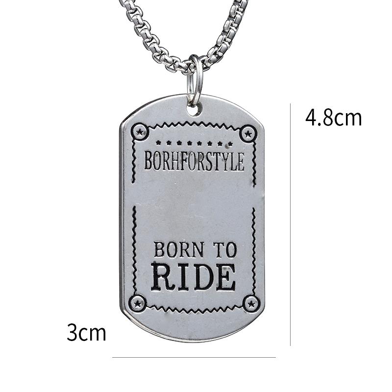 Jesus Cross Necklace Robot Dinosaur Pendant Fashion Charm Whale Screw Man Motorcycle Bear Sweater Chain Jewelry For Men Gifts