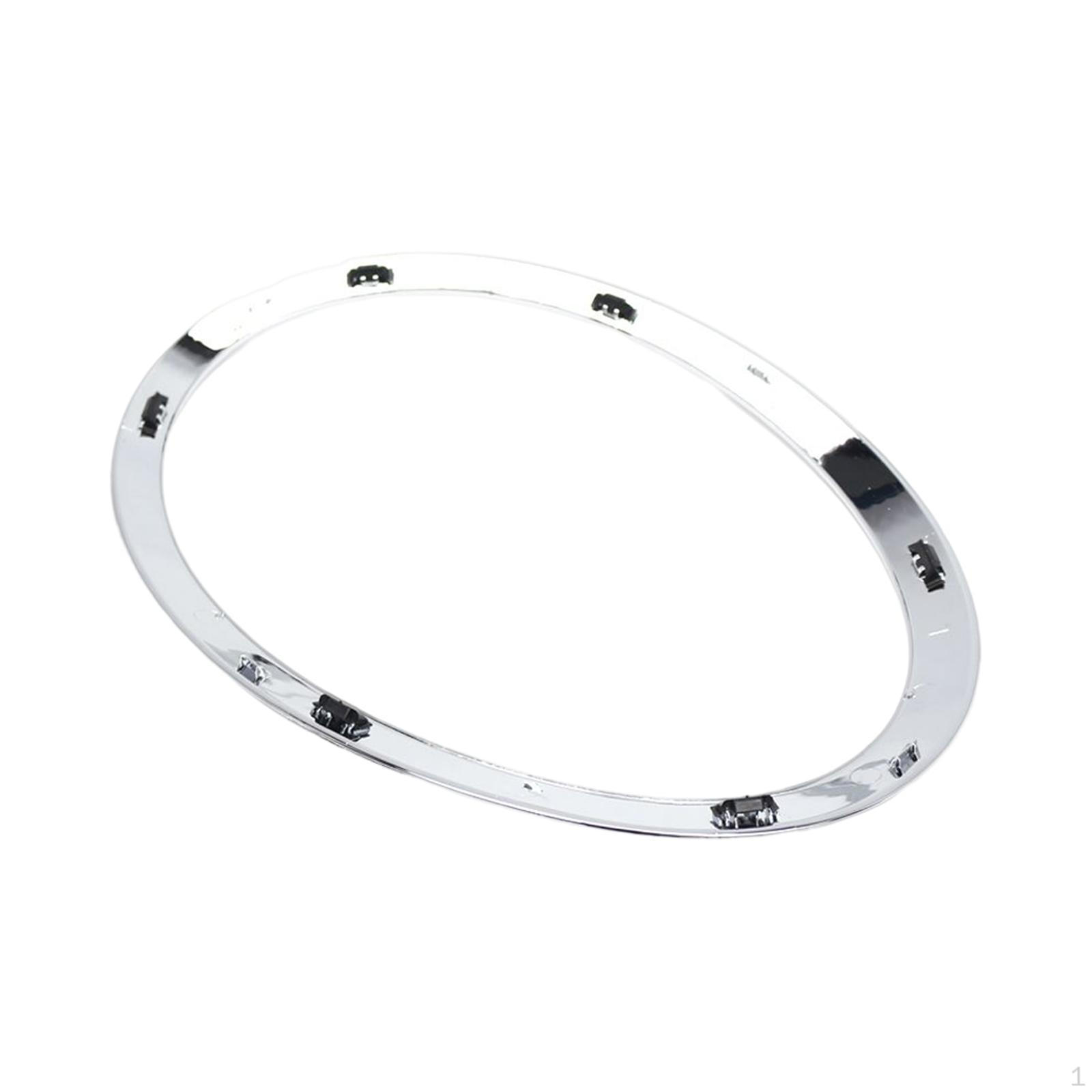

Headlight Bezel Cover Trim Ring ,Decor, Durable ,Accessory Spare Part ,Professional Left