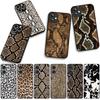 Cover for Samsung Galaxy A36 A17 A26 A07 A35 A54 A53 A13 A33 A34 S8 S9 S20 S21 FE S10 Plus Phone Case Leopard Cow Print Snake