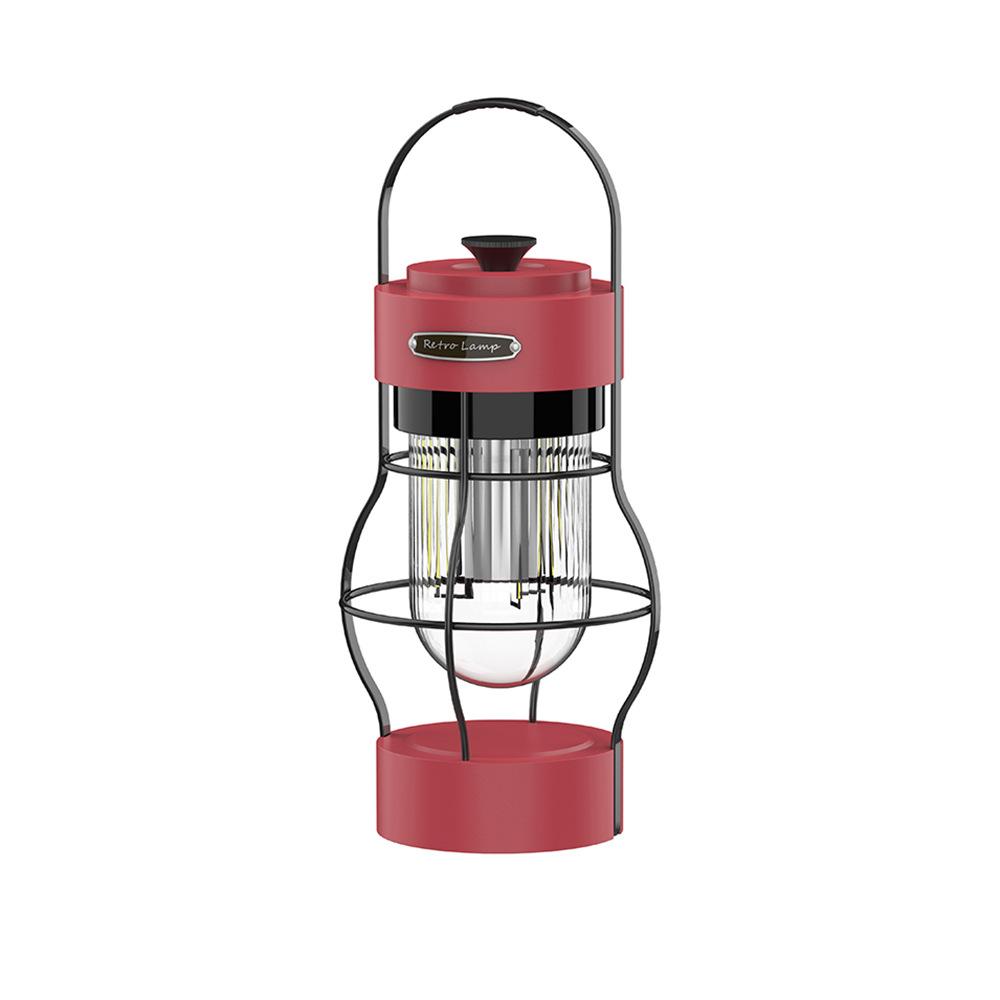 New Outdoor Camping Lamp, Camping Lamp, Camping Atmosphere Lamp, Charging Lighting, Portable Retro Horse Lantern, Tent Camp Lamp