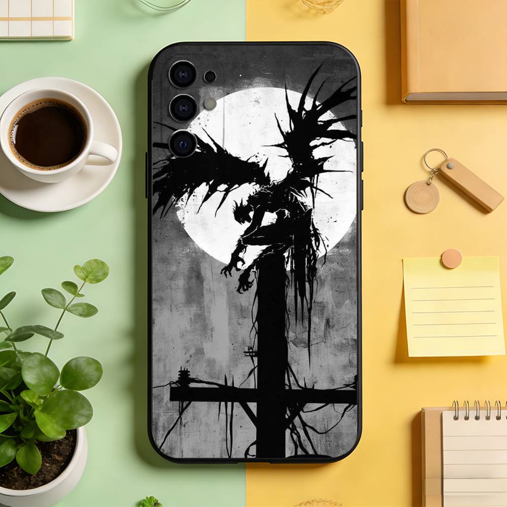 

Dark Angel Phone Case For Samsung S25,S24,S21,S22,S23,S30,Ultra,S20,Plus,Fe,Lite,Note,10,Black Cover Samsung S21Ultra